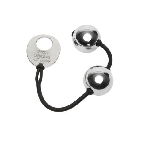 Buy Fifty Shades of Grey Inner Goddess Silver Pleasure Balls 221g Silver – Naughtyhut NZ sex toys online. Discreet delivery & top brands.