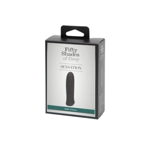Fifty Shades of Grey Sensation Rechargeable Bullet Vibrator Black – Sex toys NZ by Naughtyhut. Discreet delivery nationwide.