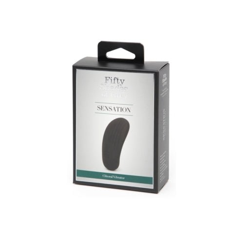 Fifty Shades of Grey Sensation Rechargeable Clitoral Vibrator Black – Sex toys NZ by Naughtyhut. Discreet delivery nationwide.