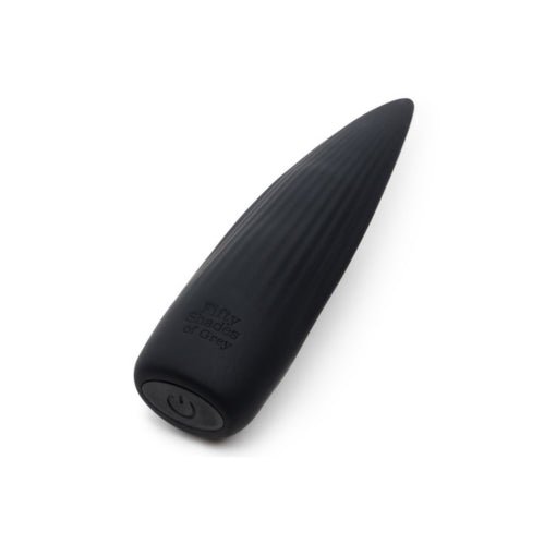 Fifty Shades of Grey Sensation Rechargeable Flickering Tongue Vibrator Black – Sex toys NZ by Naughtyhut. Discreet delivery nationwide.