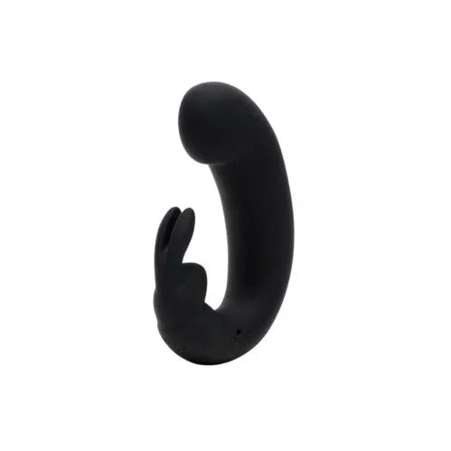 Fifty Shades of Grey Sensation G-Spot Rabbit in Black, compact curved shaft with ears