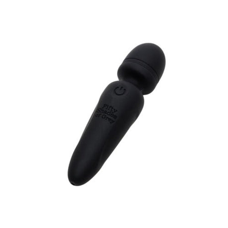 Buy Fifty Shades of Grey Sensation Rechargeable Mini Wand Vibrator Black – Naughtyhut NZ sex toys online. Discreet delivery & top brands.