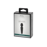 Buy Fifty Shades of Grey Sensation Rechargeable Mini Wand Vibrator Black – Naughtyhut NZ sex toys online. Discreet delivery & top brands.
