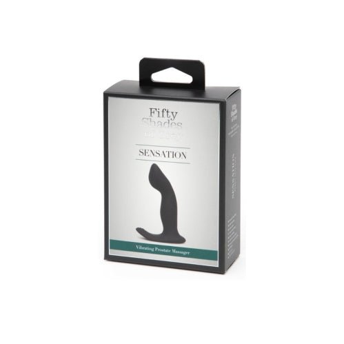 Buy Fifty Shades of Grey Sensation Rechargeable P - Spot Vibrator Black – Naughtyhut NZ sex toys online. Discreet delivery & top brands.