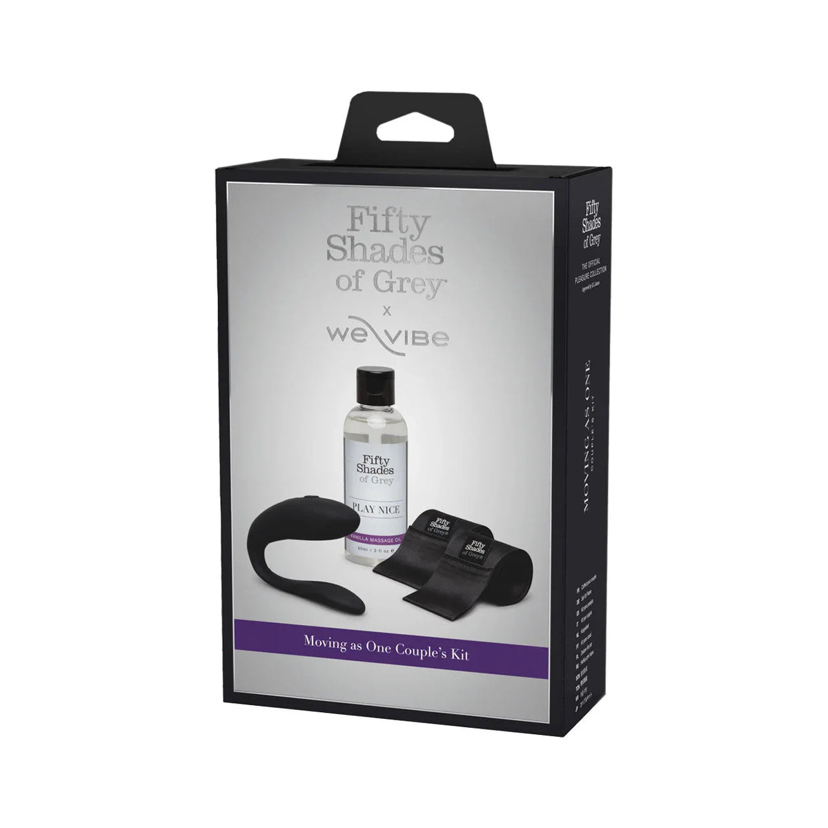 We-Vibe Fifty Shades of Grey x We-Vibe Sync Lite, Moving as One Couple Kit (Black 3 Piece)