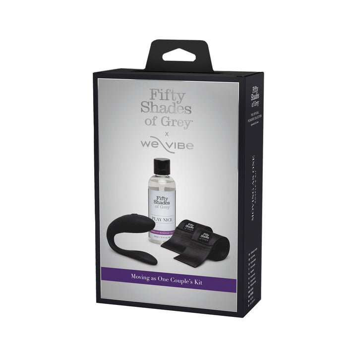 Fifty Shades of Grey x We - Vibe Sync Lite - Moving as One Couple Kit (Black 3 Piece) – Sex toys NZ by Naughtyhut. Discreet delivery nationwide.