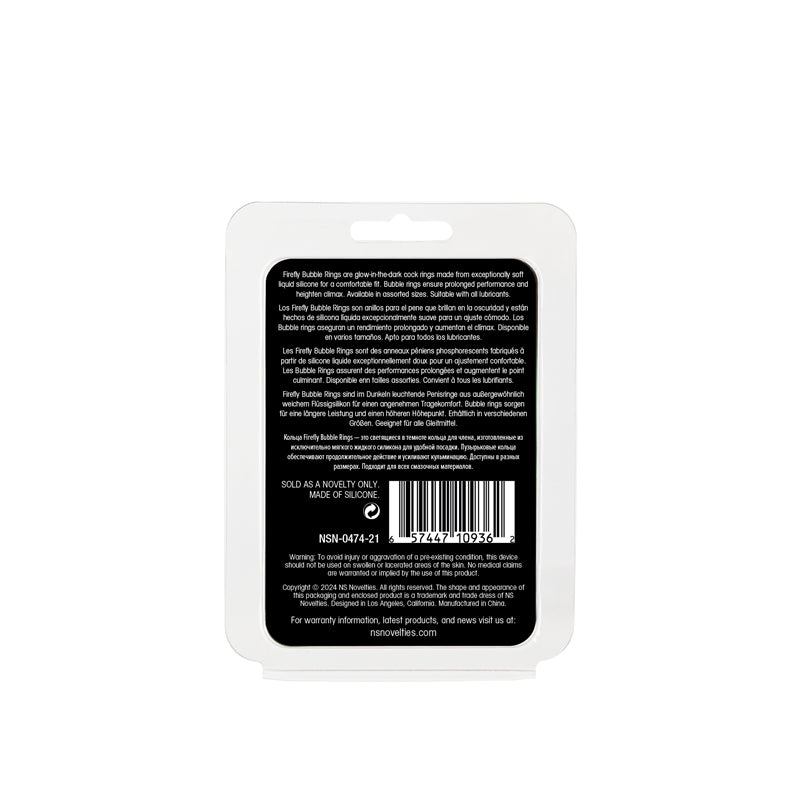 Buy Firefly - Bubble Ring - Medium - Glow in Dark Medium Cock Ring – Naughtyhut NZ sex toys online. Discreet delivery & top brands.