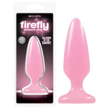 Buy Firefly Pleasure Plug - Glow - in - the - Dark Pink 12.7 cm (5'') Medium Butt Plug – Naughtyhut NZ sex toys online. Discreet delivery & top brands.