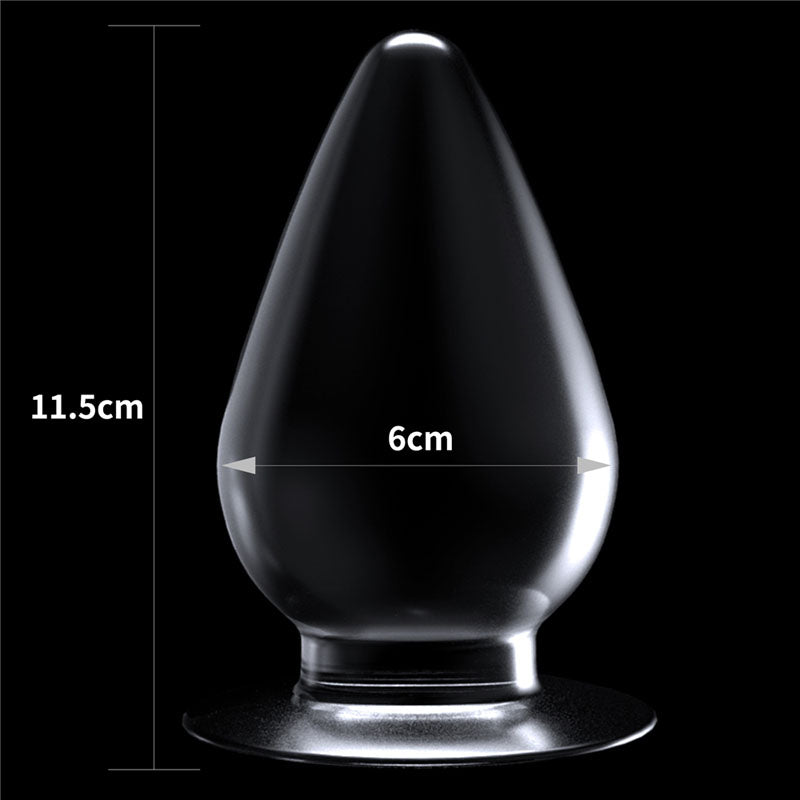 Buy Flawless Clear Anal Plug 4.5'' - Clear 11.5 cm Butt Plug – Naughtyhut NZ sex toys online. Discreet delivery & top brands.