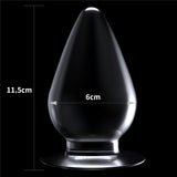 Buy Flawless Clear Anal Plug 4.5'' - Clear 11.5 cm Butt Plug – Naughtyhut NZ sex toys online. Discreet delivery & top brands.