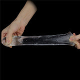 Buy Flawless Clear Penis Sleeve 2'' - Clear 5 cm Penis Extender Sleeve – Naughtyhut NZ sex toys online. Discreet delivery & top brands.