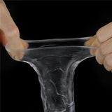 Buy Flawless Clear Penis Sleeve 2'' - Clear 5 cm Penis Extender Sleeve – Naughtyhut NZ sex toys online. Discreet delivery & top brands.