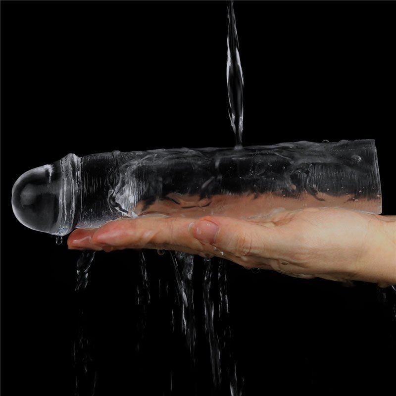 Buy Flawless Clear Penis Sleeve 2'' - Clear 5 cm Penis Extender Sleeve – Naughtyhut NZ sex toys online. Discreet delivery & top brands.