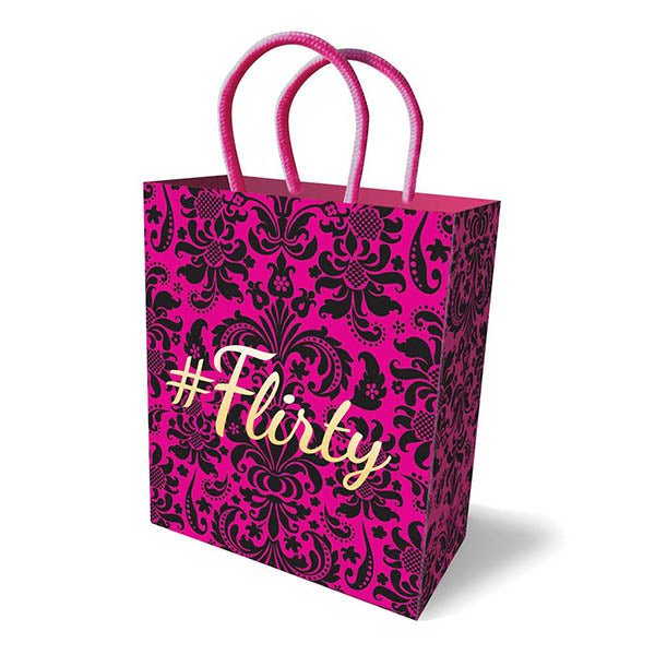 Buy FLIRTY Gift Bag - Novelty Gift Bag – Naughtyhut NZ sex toys online. Discreet delivery & top brands.