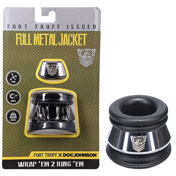 Fort Troff Full Metal Jacket magnetic ball stretcher beside its blister card