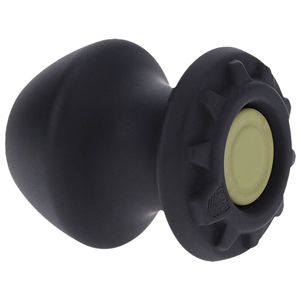 Fort Troff - Kum Keeper - Small - Black Small Hollow Butt Plug with Removeable Stopper – Sex toys NZ by Naughtyhut. Discreet delivery nationwide.