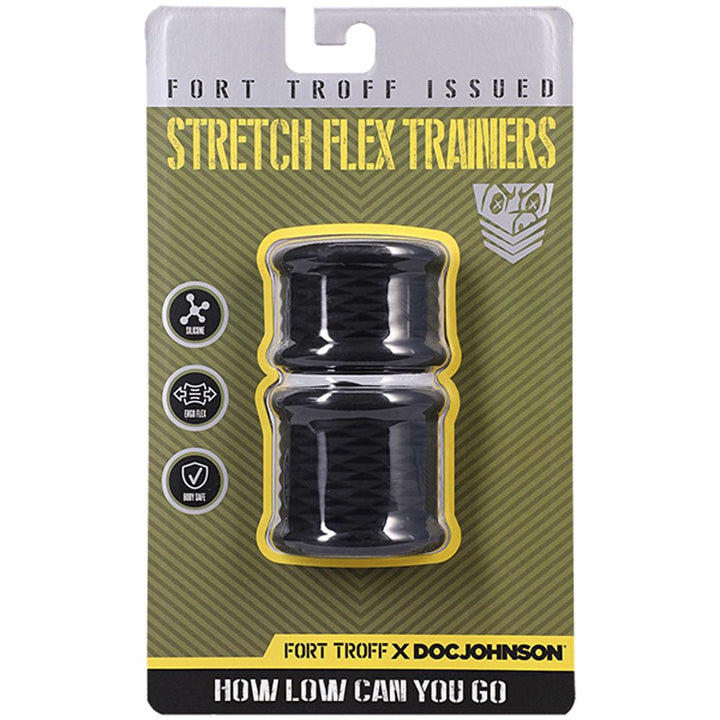 Fort Troff - Stretch Flex Trainers - Black Ball Stretchers - Set of 2 – Sex toys NZ by Naughtyhut. Discreet delivery nationwide.