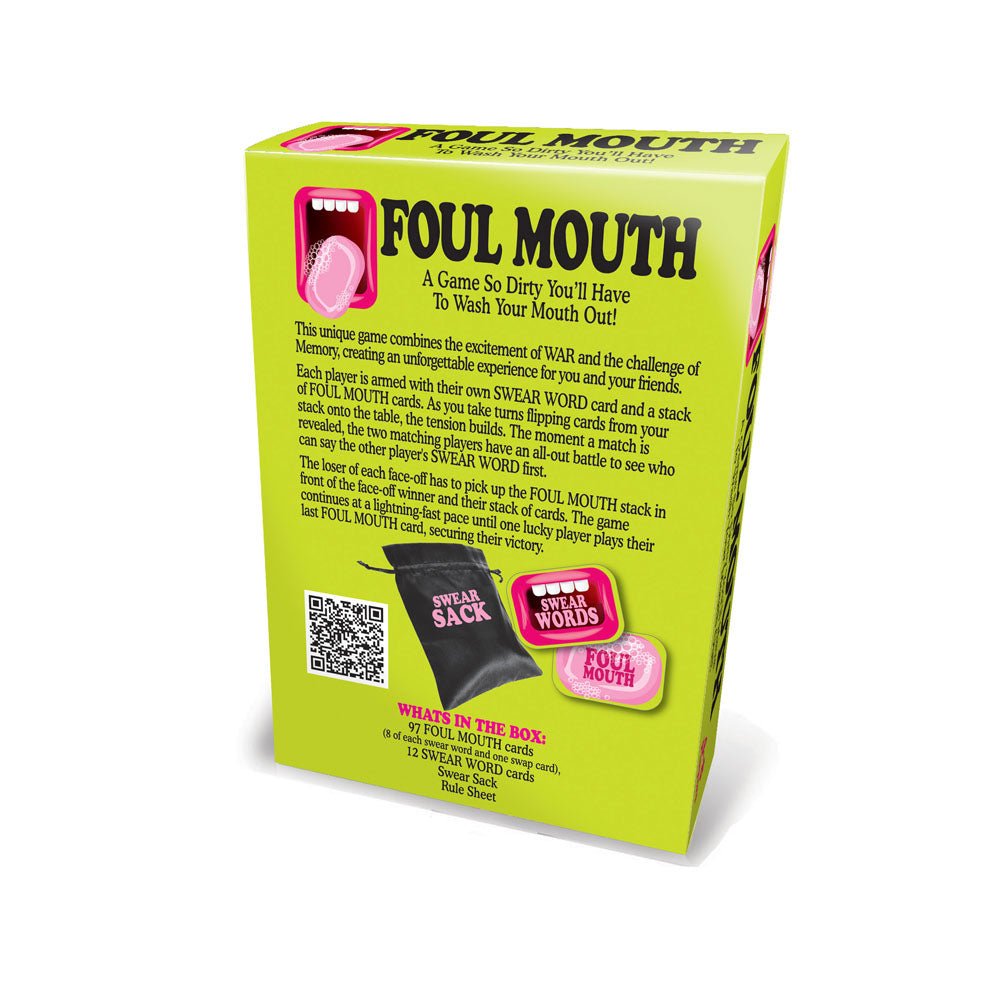 Buy Foul Mouth - Novelty Card Game – Naughtyhut NZ sex toys online. Discreet delivery & top brands.