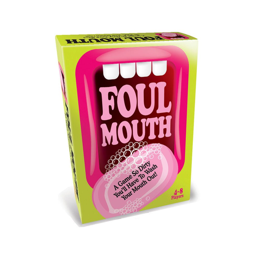 Buy Foul Mouth - Novelty Card Game – Naughtyhut NZ sex toys online. Discreet delivery & top brands.