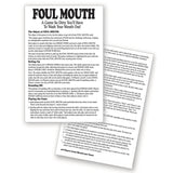 Buy Foul Mouth - Novelty Card Game – Naughtyhut NZ sex toys online. Discreet delivery & top brands.