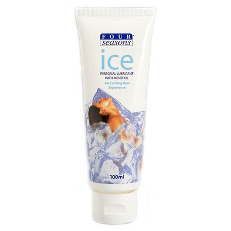 Buy Four Seasons Ice Lubricant - Menthol Warming Personal Lubricant - 100 ml Tube – Naughtyhut NZ sex toys online. Discreet delivery & top brands.