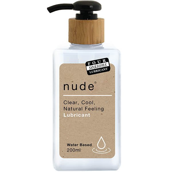 Buy Four Seasons Nude - Water Based Lubricant - 200 ml – Naughtyhut NZ sex toys online. Discreet delivery & top brands.