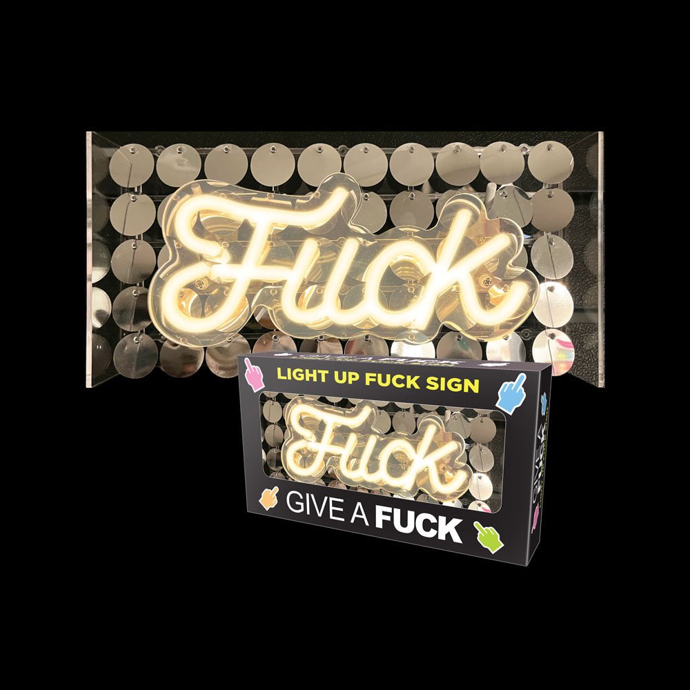 Buy Fuck Neon Light Sign - Novelty Neon Light – Naughtyhut NZ sex toys online. Discreet delivery & top brands.