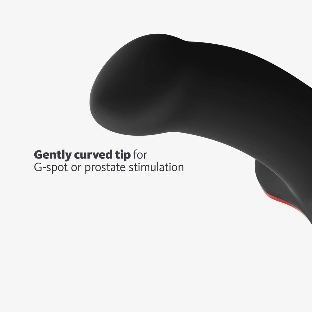 Buy Fun Factory AMOR black - Black 14.6 cm Dildo – Naughtyhut NZ sex toys online. Discreet delivery & top brands.