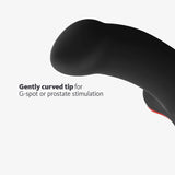 Buy Fun Factory AMOR black - Black 14.6 cm Dildo – Naughtyhut NZ sex toys online. Discreet delivery & top brands.