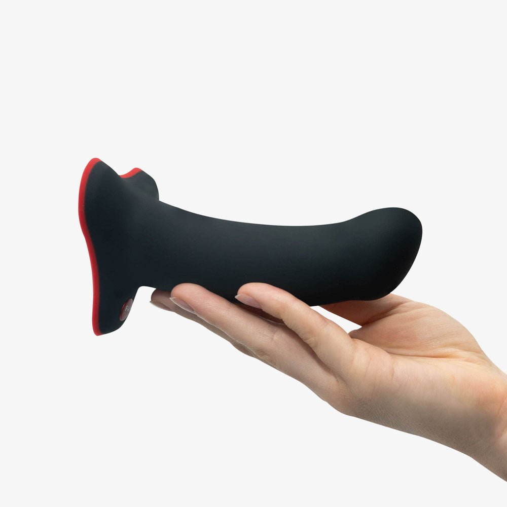Buy Fun Factory AMOR black - Black 14.6 cm Dildo – Naughtyhut NZ sex toys online. Discreet delivery & top brands.