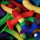 Buy Fun Factory AMOR rainbow - Rainbow 14.6 cm Dildo – Naughtyhut NZ sex toys online. Discreet delivery & top brands.