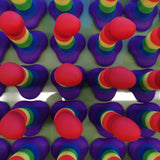 Buy Fun Factory AMOR rainbow - Rainbow 14.6 cm Dildo – Naughtyhut NZ sex toys online. Discreet delivery & top brands.