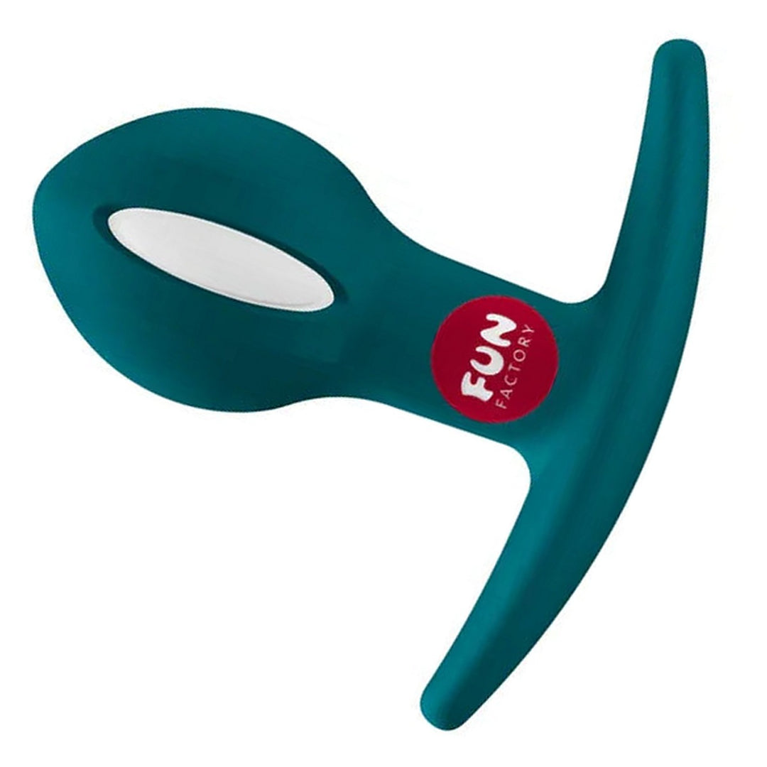 Fun Factory B Balls Uno - Bottle Green, swatch crop on white