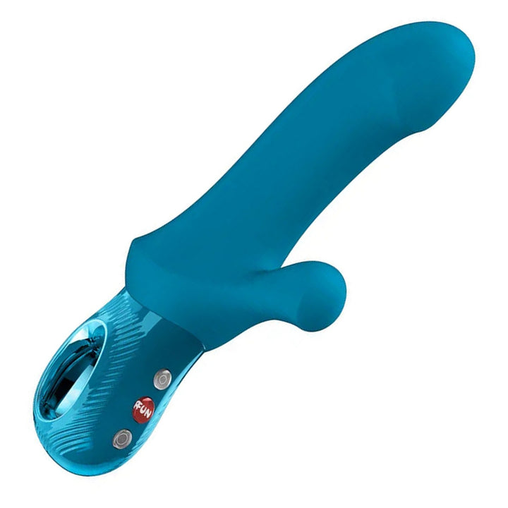 Fun Factory Bi Stronic Curve - Aquamarine, swatch crop on white