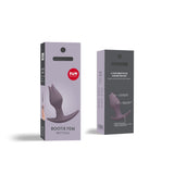 Buy Fun Factory BOOTIE FEM dark taupe - Dark Taupe 8.5 cm Butt Plug for Women – Naughtyhut NZ sex toys online. Discreet delivery & top brands.