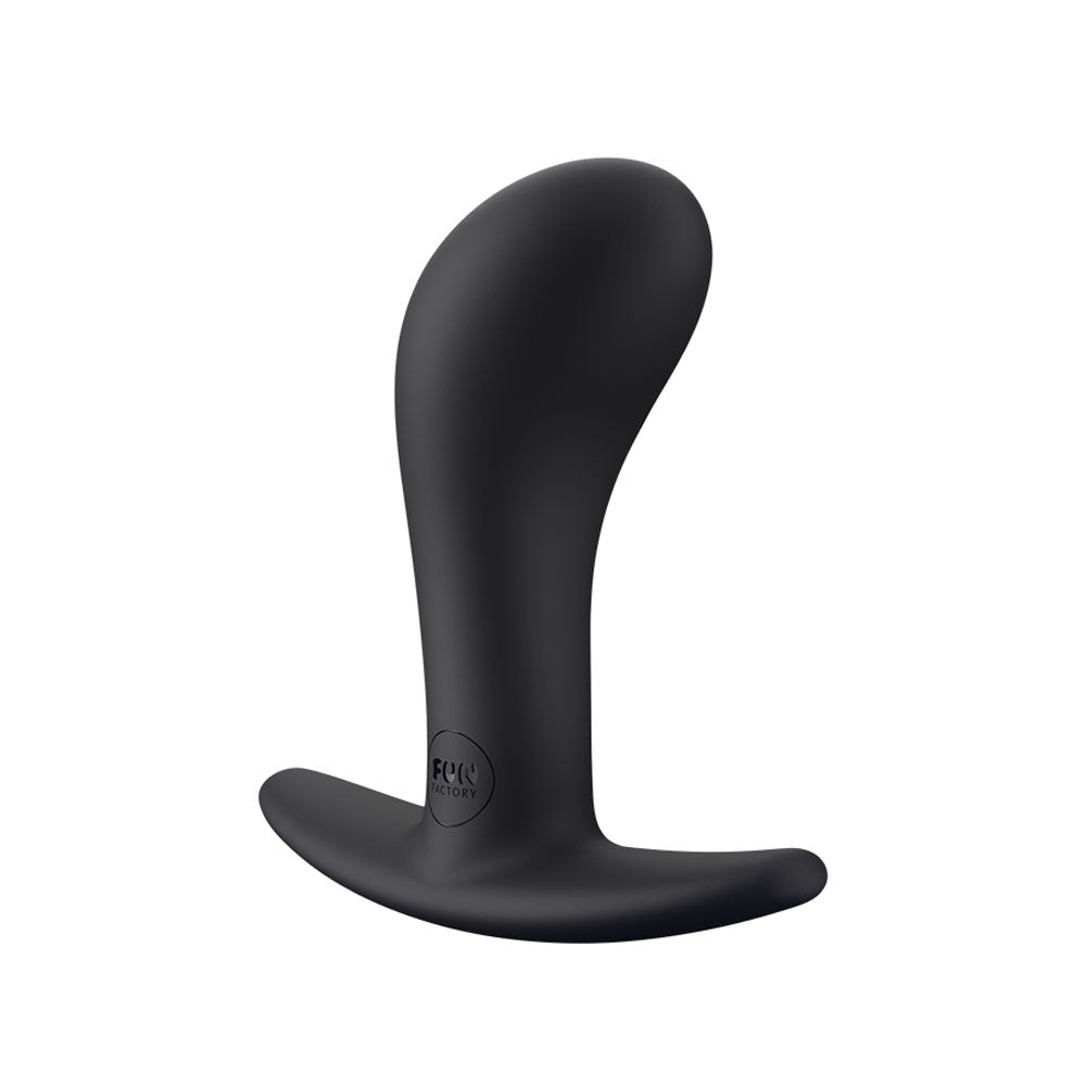 Buy Fun Factory BOOTIE M black - Black 9.3 cm Medium Butt Plug – Naughtyhut NZ sex toys online. Discreet delivery & top brands.