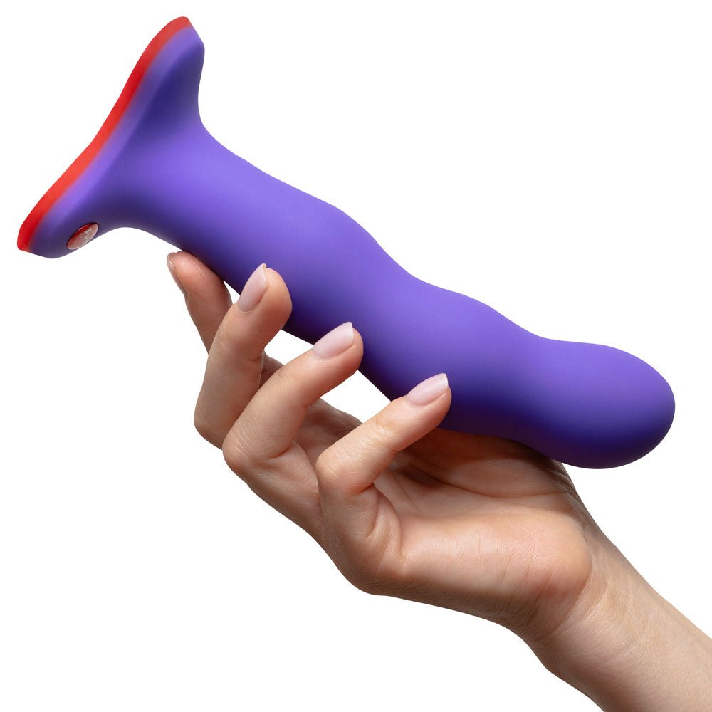 Buy Fun Factory BOUNCER flashy purple - Flashy Purple 18.5 cm Dildo – Naughtyhut NZ sex toys online. Discreet delivery & top brands.