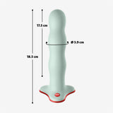 Buy Fun Factory BOUNCER sage green - Sage Green 18.5 cm Dildo – Naughtyhut NZ sex toys online. Discreet delivery & top brands.