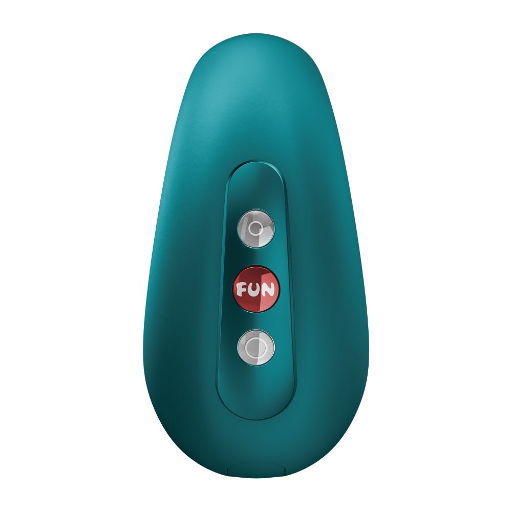 Fun Factory CHERIE Bottle Green - Bottle Green USB Rechargeable Air Pulse Stimulator – Sex toys NZ by Naughtyhut. Discreet delivery nationwide.