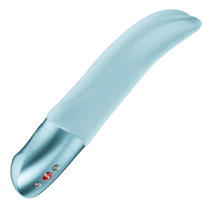 Fun Factory Diva Dolphin - Ice Blue, swatch crop on white