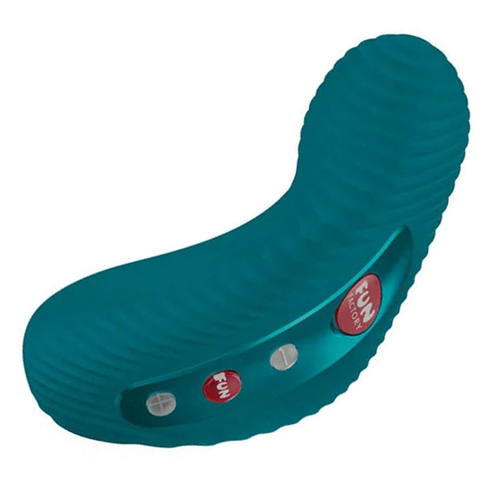 Fun Factory Laya III - Bottle Green, swatch crop on white