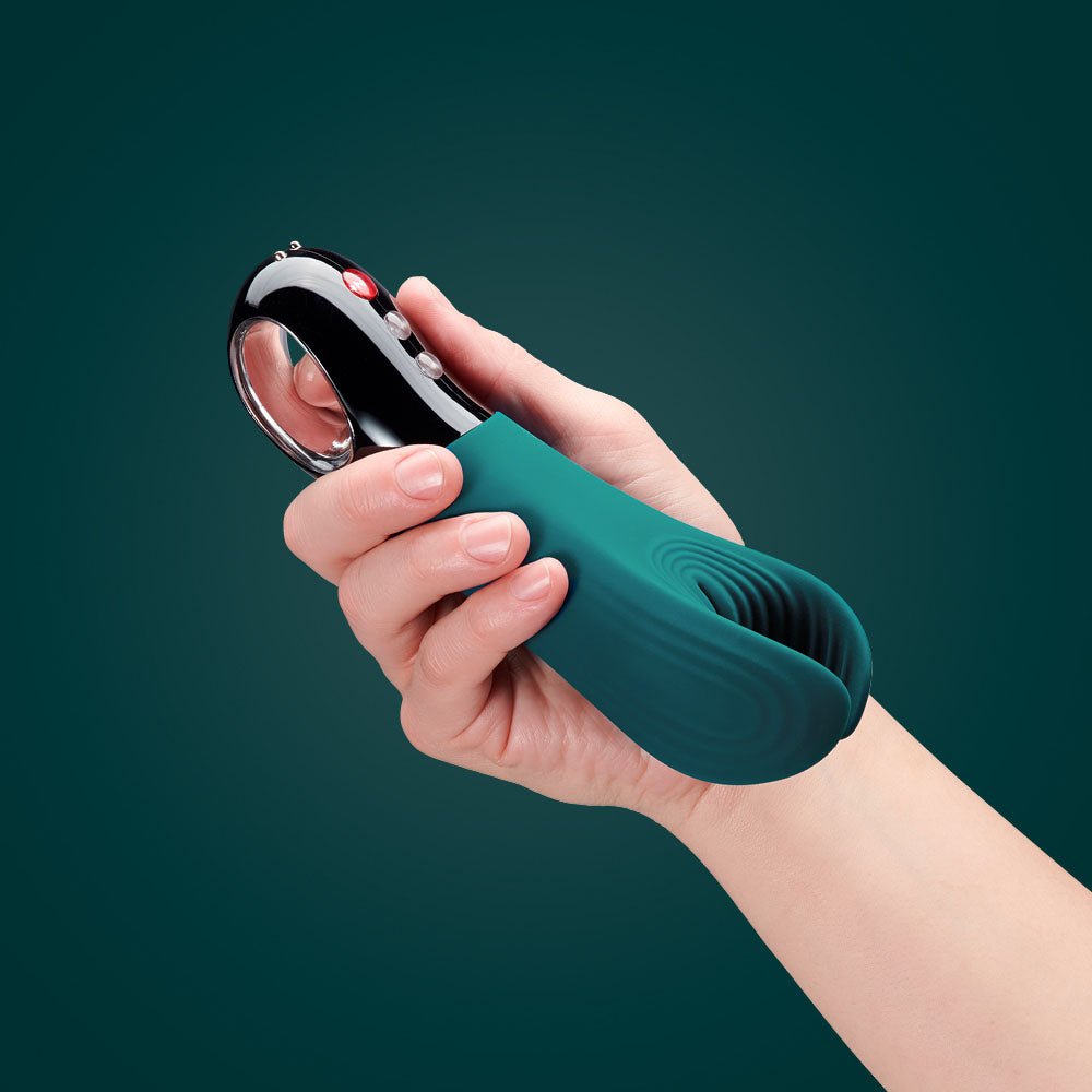 Buy Fun Factory MANTA deep sea blue - black - Deep Sea Blue 18 cm USB Rechargeable Mens & Couples Vibrator – Naughtyhut NZ sex toys online. Discreet delivery & top brands.