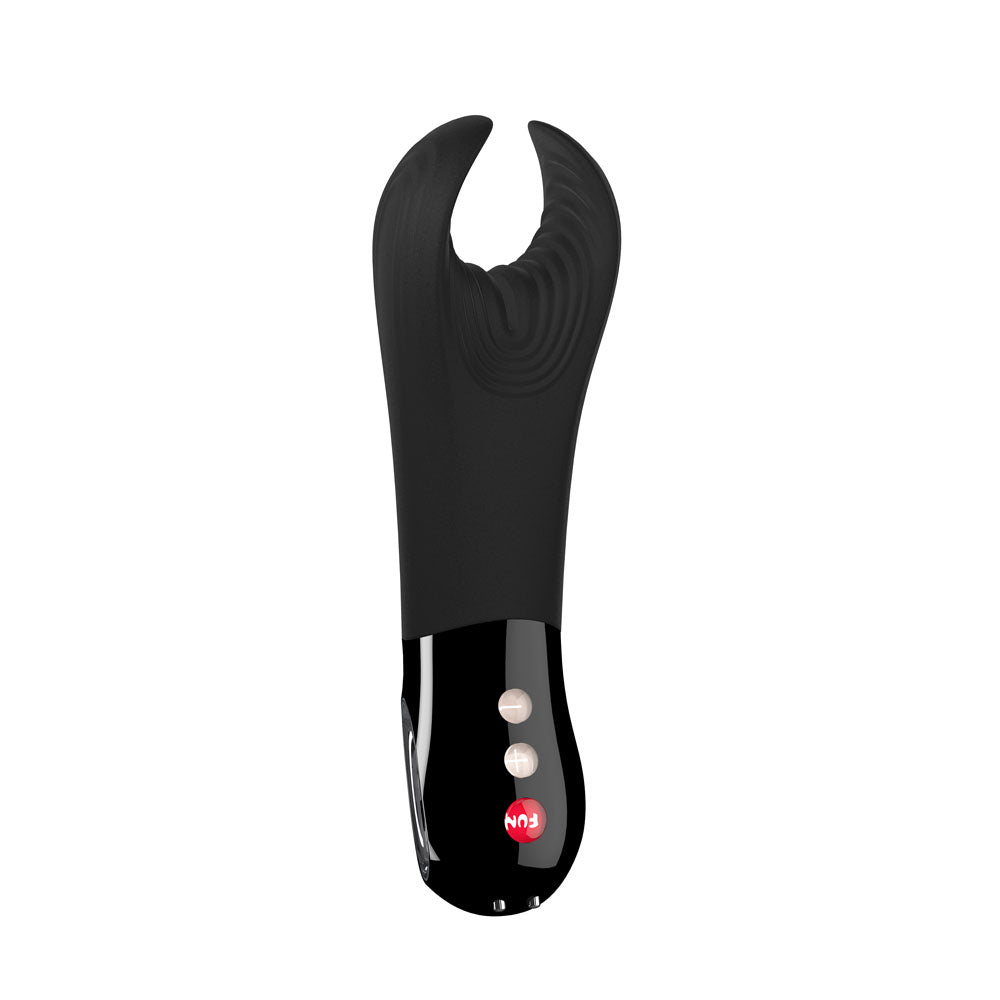 Buy Fun Factory MANTA deep sea blue - black - Deep Sea Blue 18 cm USB Rechargeable Mens & Couples Vibrator – Naughtyhut NZ sex toys online. Discreet delivery & top brands.
