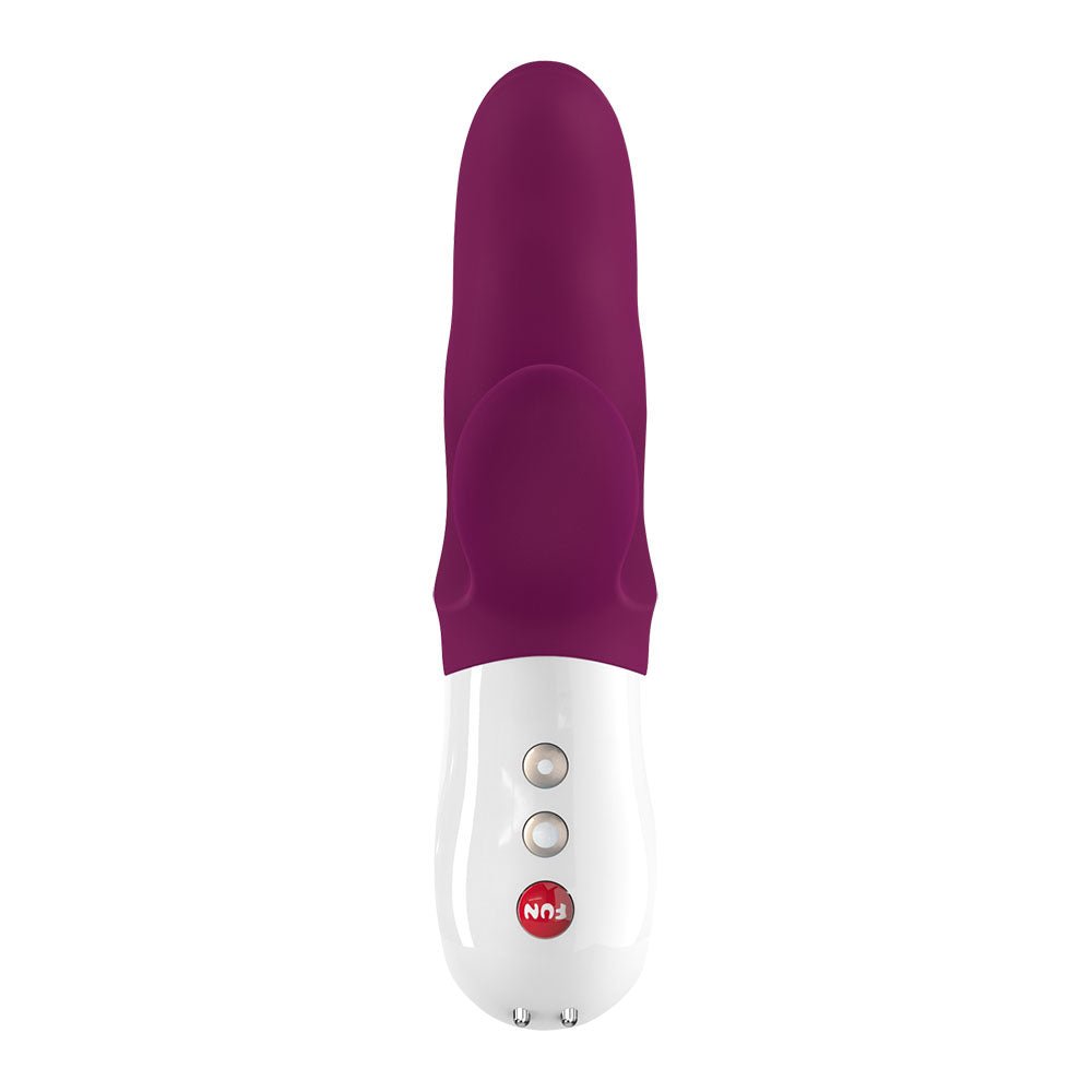 Buy Fun Factory MISS BI grape - Grape 17 cm USB Rechargeable Rabbit Vibrator – Naughtyhut NZ sex toys online. Discreet delivery & top brands.