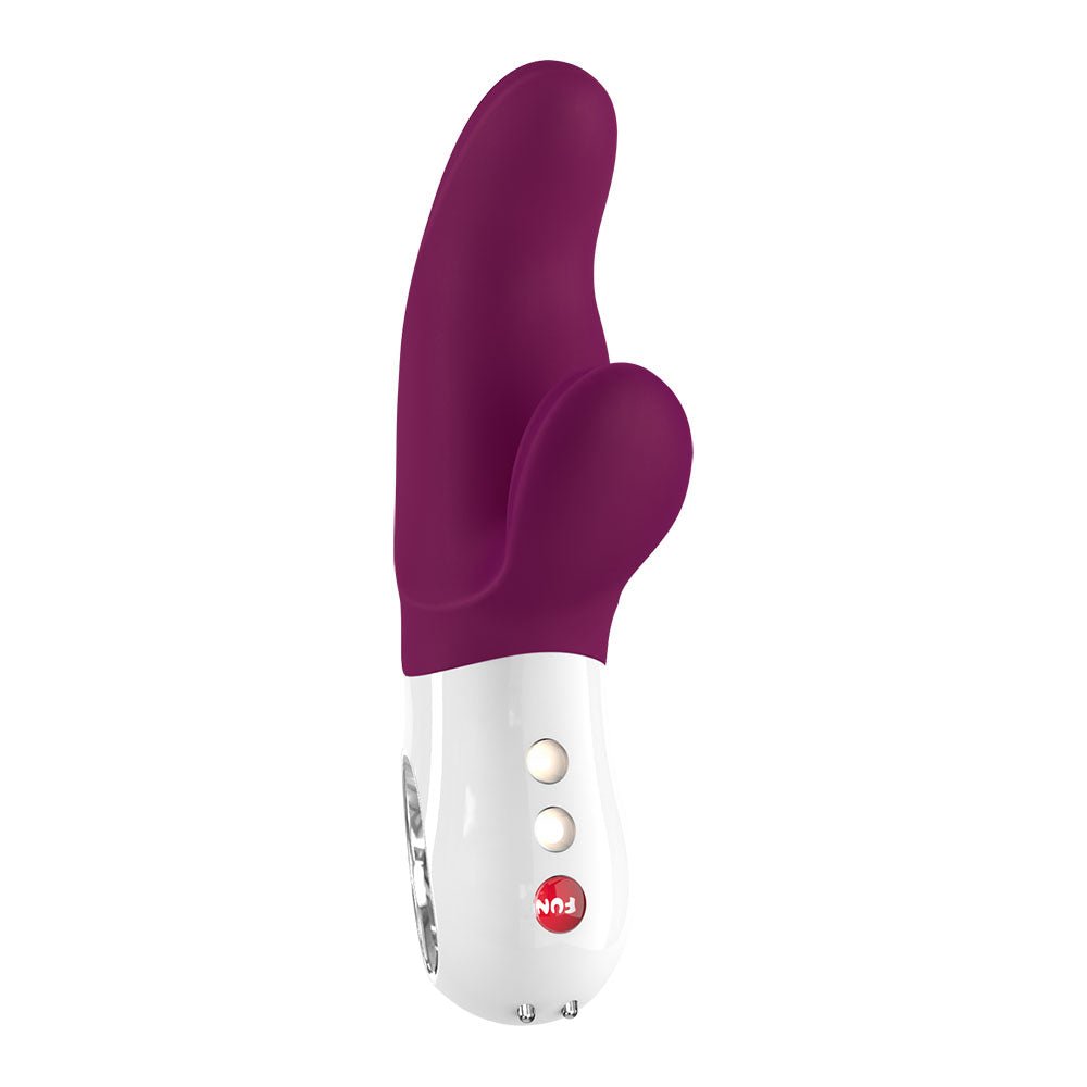 Buy Fun Factory MISS BI grape - Grape 17 cm USB Rechargeable Rabbit Vibrator – Naughtyhut NZ sex toys online. Discreet delivery & top brands.