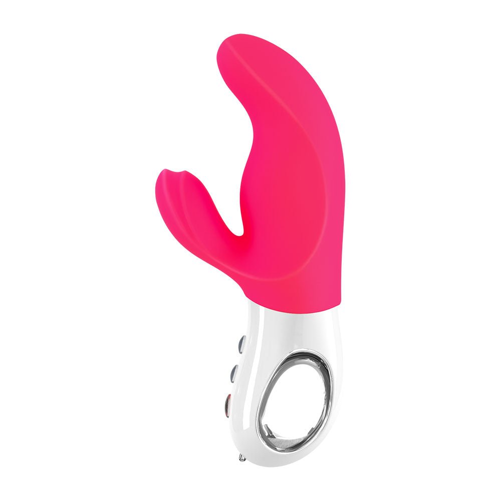 Buy Fun Factory MISS BI pink - Pink 17 cm USB Rechargeable Rabbit Vibrator – Naughtyhut NZ sex toys online. Discreet delivery & top brands.