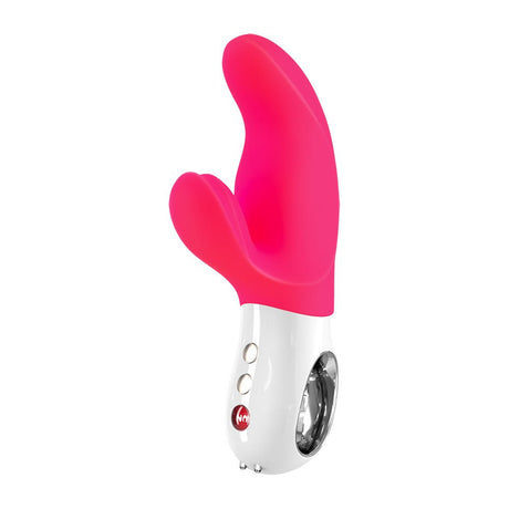 Buy Fun Factory MISS BI pink - Pink 17 cm USB Rechargeable Rabbit Vibrator – Naughtyhut NZ sex toys online. Discreet delivery & top brands.