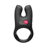 Buy Fun Factory NOS black - Black USB Rechargeable Vibrating Cock Ring – Naughtyhut NZ sex toys online. Discreet delivery & top brands.