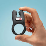 Buy Fun Factory NOS black - Black USB Rechargeable Vibrating Cock Ring – Naughtyhut NZ sex toys online. Discreet delivery & top brands.