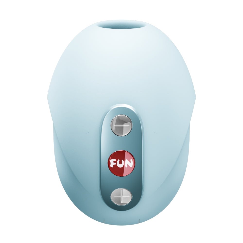 Fun Factory SEDUCTION Ice Blue - Ice Blue USB Rechargeable Air Pulse Stimulator – Sex toys NZ by Naughtyhut. Discreet delivery nationwide.